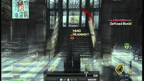 MW3 FMG9 Spray(Triple Kill)