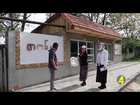 მომსახურების სფეროში დასაქმებულ პერსონალს სახის დამცავი ფარები გადაეცათ