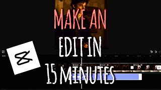 how to make an edit in 15 minutes ⏰ beginner friendly 💻