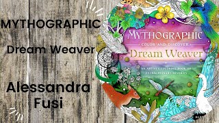 MYTHOGRAPHIC Dream Weaver - Alessandra Fusi //Adult Colouring Book Flip Through