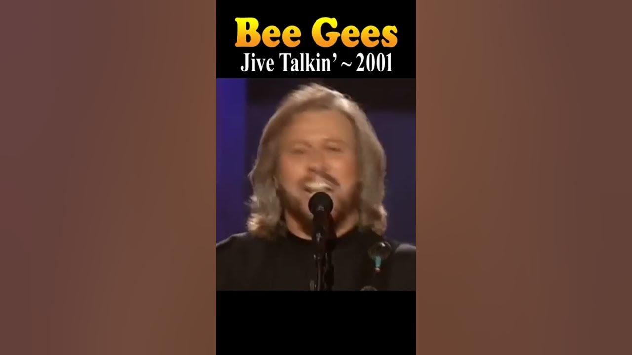 Bee Gees Live 2001: Jive Talkin’ #shorts