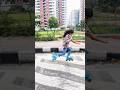 skating stunt, don't try it without any training #skating #skater #skate #skatergirlariya  #reels