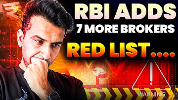 Bank Freeze Risk? RBI Adds 7 Brokers to Alert List – Safe Forex Trading Options #rbi