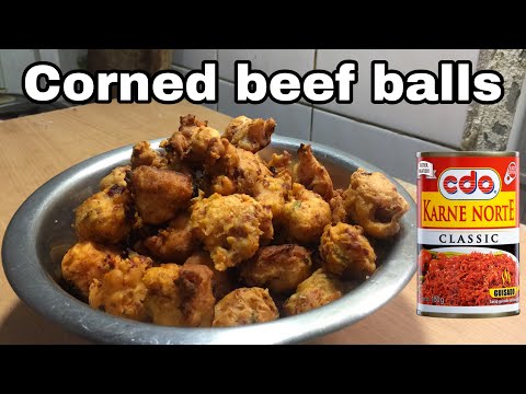 Corned beef balls | super yummy home made fish balls