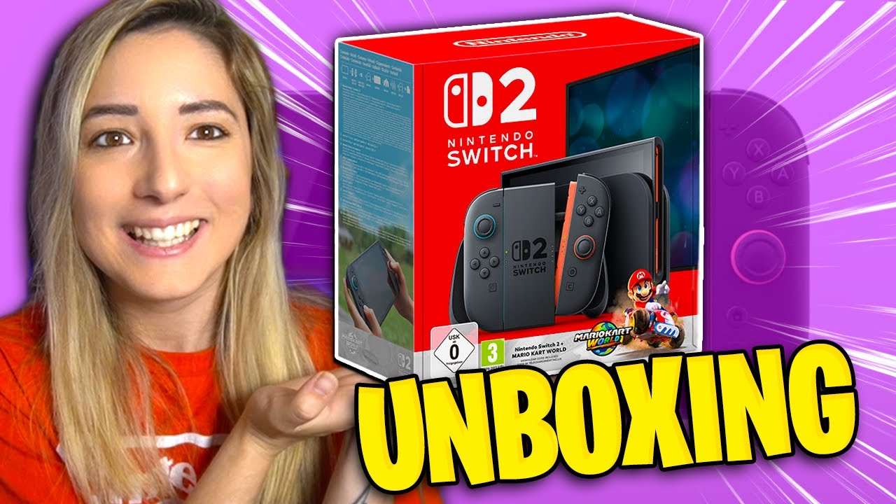 UNBOXING NINTENDO SWITCH 2: È ANCORA PIÙ BELLA DI QUANTO PENSASSI!