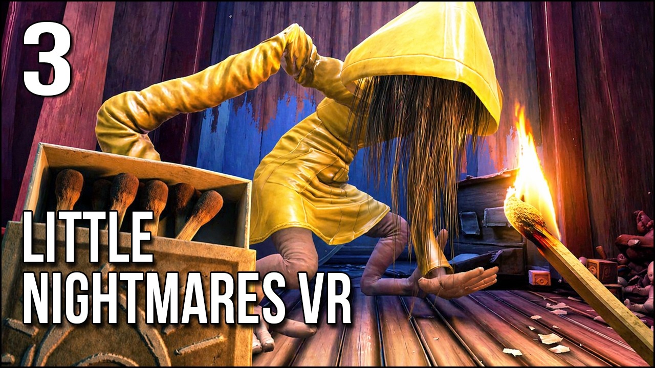 Little Nightmares VR | Ending | Inside The Music Box, Stumbling In The Dark