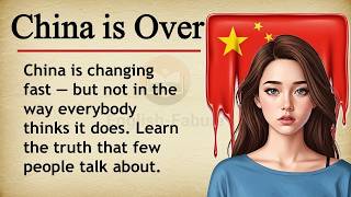 China is Over || 🇨🇳📉 Learn English Through Story Level 3 || Graded Reader 🎧