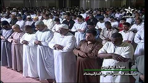 الشيخ عمر القزابري .. تروايح 12 رمضان 1438 .. سورة الكهف ( 37 - 82 ) HD 1080