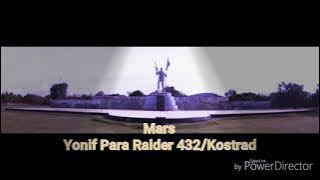 Mars Yonif Para Raider 432 Kostrad