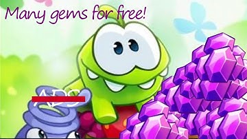 How To Get Many Gems In Om Nom Merge Without Ads