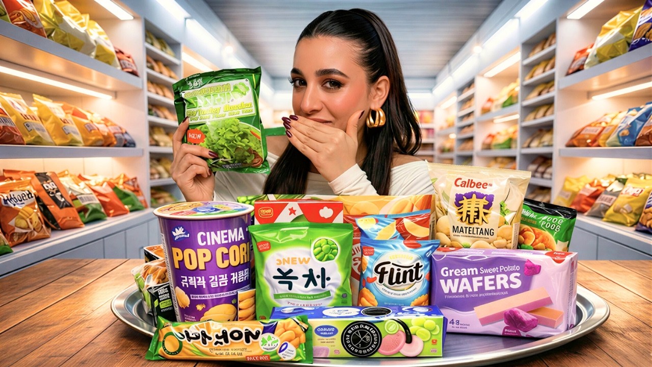 جربت أغرب نكهات أكل في العالم… والنتيجة صادمة! 🤯