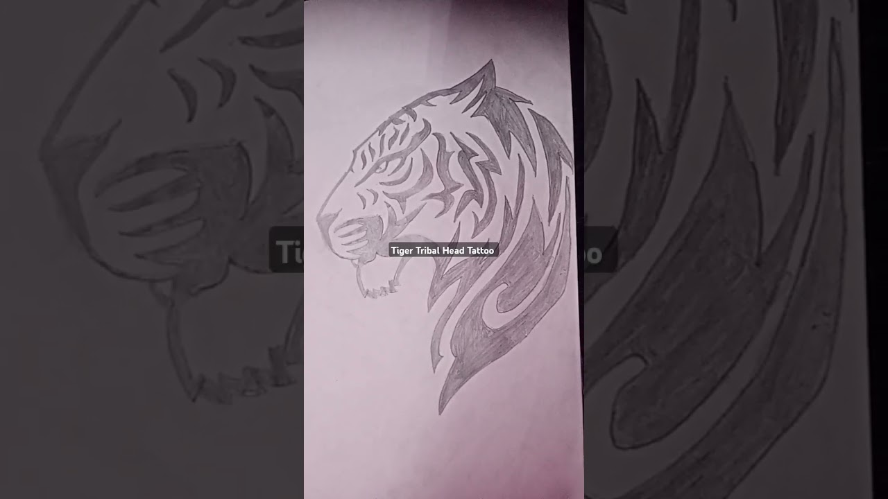 Tiger Tattoo Tribal