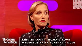 Kristin Scott Thomas: ‘Four Weddings and a Funeral’ Was A Dud 👎 The Graham Norton Show | BBC America