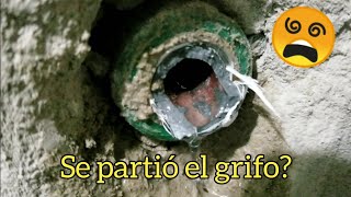 Se partió el grifo! Solución pérdida de agua