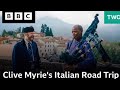 Nick macvicar on the bbc  clive myrie interviews the scottish piper in italy