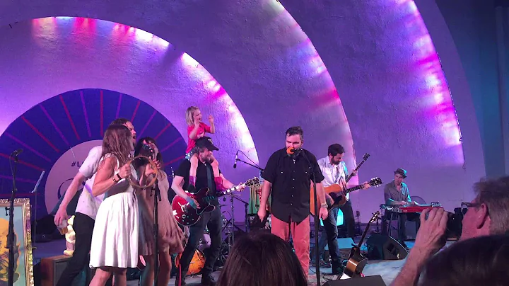 Mark E Stuart and friends at the Levitt Shell