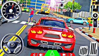 School Car Driver Simulator 3D || Real SUV City Parking Multiplayer Class Driver || Unique Games screenshot 4