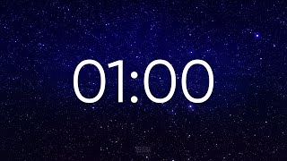 1 Minute Space Timer - Quick Cosmic Focus & Break