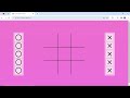 How to Create Tic Tac Toe Game UI Design Using HTML &amp; CSS3 | Without Border | Draggable | Web Dev