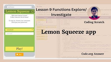 Code.org Lesson 9 Functions Explore/Investigate||Unit 4 Variables,Conditionals,and Functions(22-23)