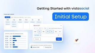 Getting Started with Vista Social: Initial Setup