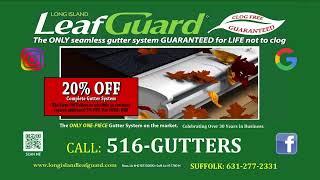 Long Island Leaf Guard - Save 20% - 30 Sec. TV Commercial