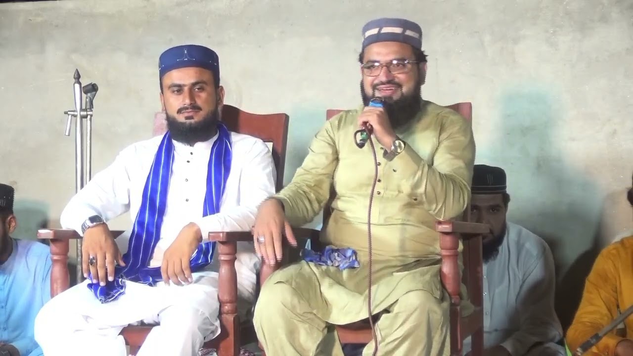 جامعہ حیدریہ بیٹ ظاہر پیر میں ملک اجمل علی حیدری صاحب 