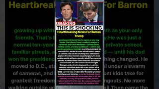 Heartbreaking News For Barron Trump#shorts