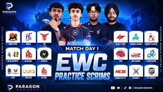 PUBGM 2026 EWC PRACTICE SCRIMS - DAY 1 - FT. #4T #DSG #KONG #HORAA #DRS #AURORA screenshot 1