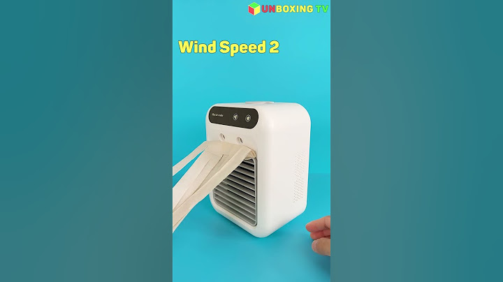 Cold Air Humidifier - Mini Air Conditioner Fan, Spray Water And Portable | Unboxing & Review #shorts