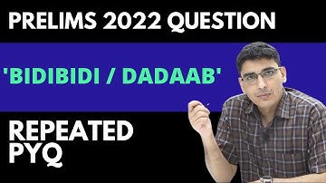 UPSC CSE Prelims 2022 Repeat PYQ Analysis - 