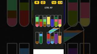 Water Sort Puzzle Level 167 | Level 167