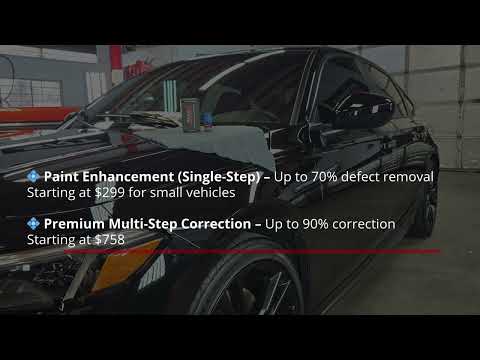 Paint Correction Near Me Prices