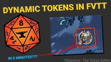 Dynamic Token Ring Tokens in V12 | Tokenizer | FVTT