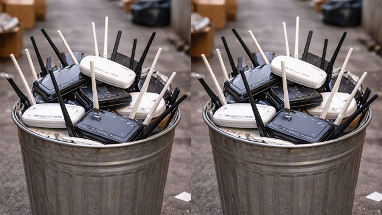 Desecho Del Router Don't throw away your old WIFI router! Millions of people don't know ...