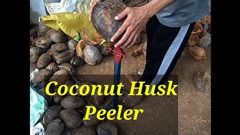 Coconut Husk Remover