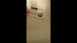 Bathtub Drain Stopper Removal by Unconventional Thinker 572 views 5 years ago 2 minutes, 35 seconds