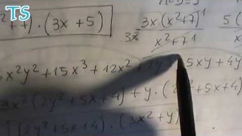 Segundo Caso de Factoreo : Factor común por grupos