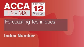 ACCA F2(MA) Ch12P04 Index Number (urdu/hindi)