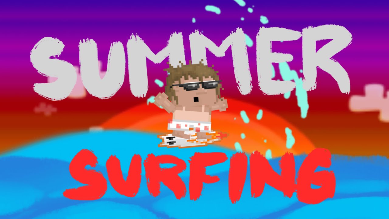 SUMMER SURFING | Growtopia Animation