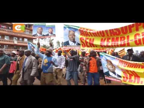 Wagombeaji Useneta Waendelea Kuwasilisha Stakabadhi 