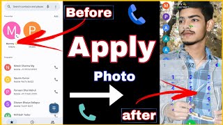 How To Apply Photo In Mobile Dialer Contact And Caller Screen Background In Any Android Device|| screenshot 3