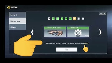 Kill 20 enemies with ICR-1 equipped with 2 attachment #CallOfDutyMobile #NastlieOfficial