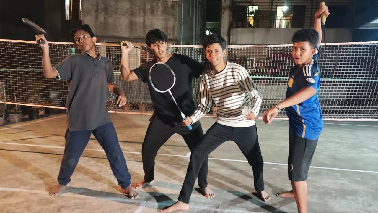 ছাদে সবাইকে নিয়ে ব্যাডমিন্টন খেললাম । Daily Vlog । Racket Khela । Shahil vlog । SD Family World