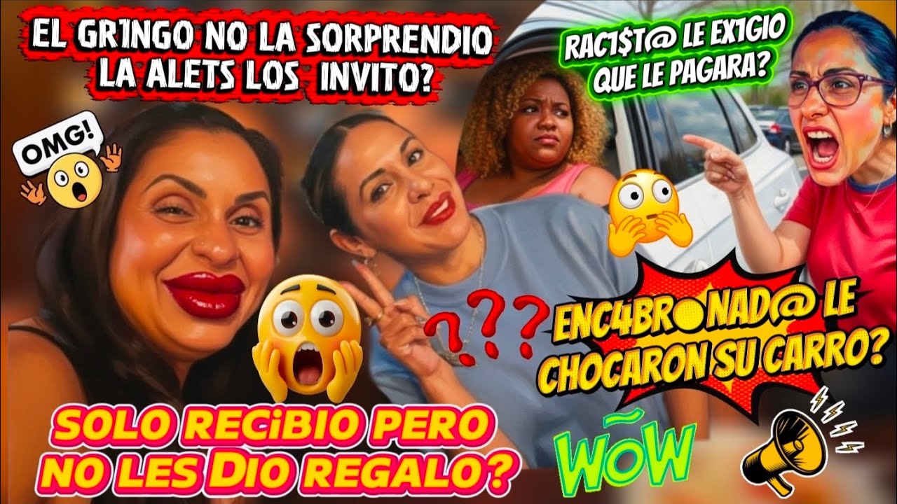 🚨R4C1ST@🤯ENC4BR●NaD@ LE CHOCO UNA MORENITA😱EL GR1NGO NO LA SORPRENDIO ⁉️FUE INVITACION DE LA ALETS?🤭