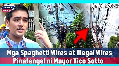 🔴Live: Mayor Vico Sotto | MERALCO Tinangal na ang Spaghetti Wires | Pasig News Update