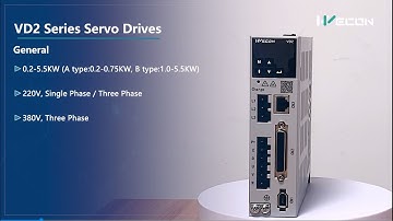 Servo Introduction and Overview for VD2 Series
