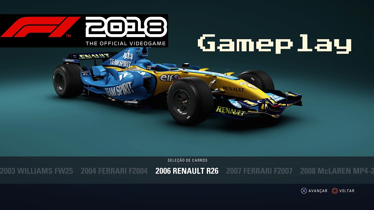 2006 Renault R26 - F1 2018 - 1080P 60 FPS