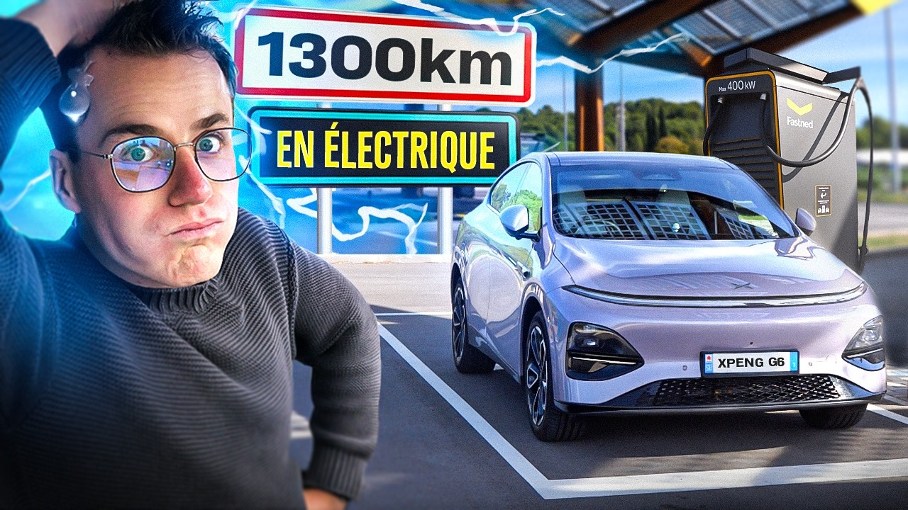 Mon plus long trajet en voiture électrique ! 😳