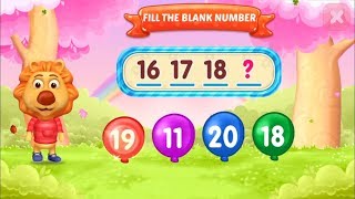 Learn Numbers with A Cute Lion Get Stickers and Surprise gifts | Kids Learning Fun Games screenshot 5